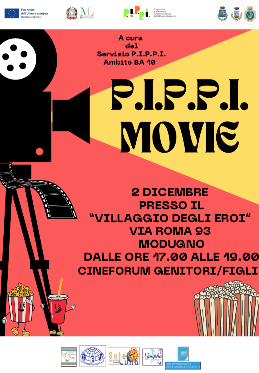 titolo immagine Immagine di P.I.P.P.I. Cineforum per genitori e figli, lunedì 2 dicembre